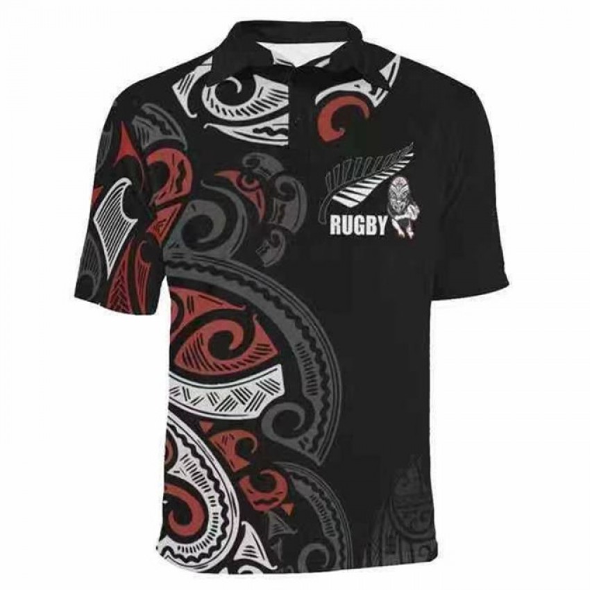 New Zealand Rugby Maori Polo Shirt