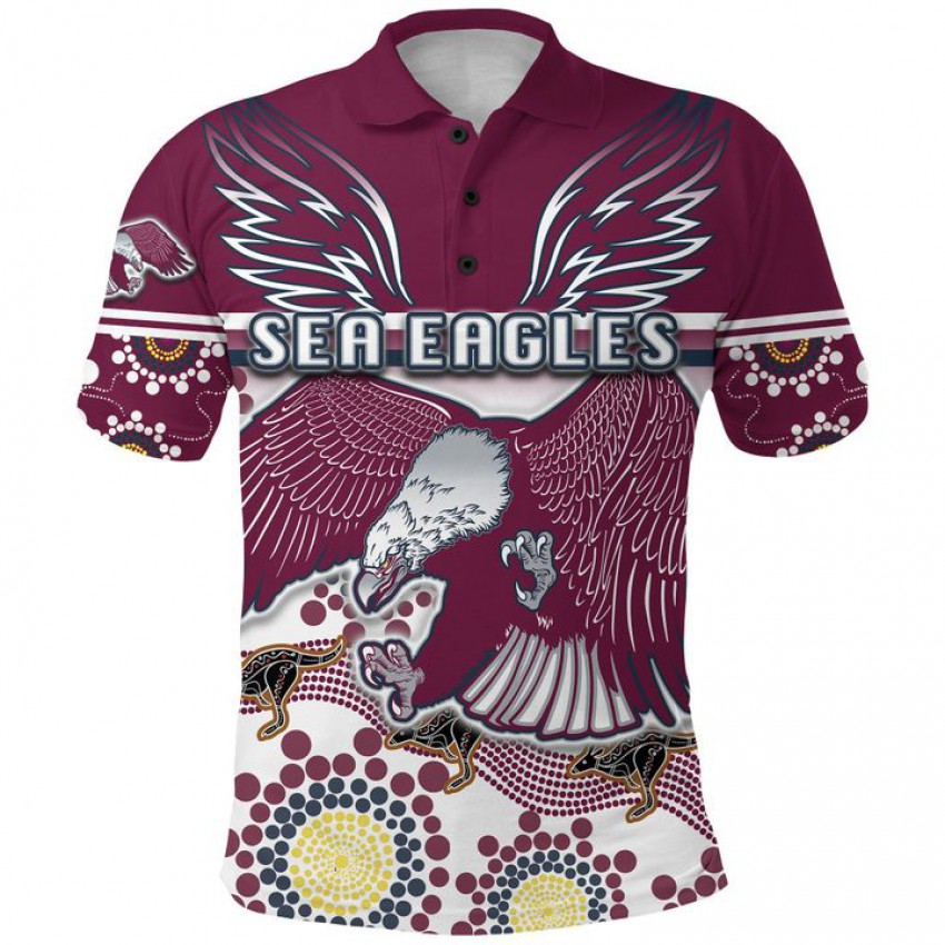 Sea Eagles Rugby Indigenous Polo Shirt